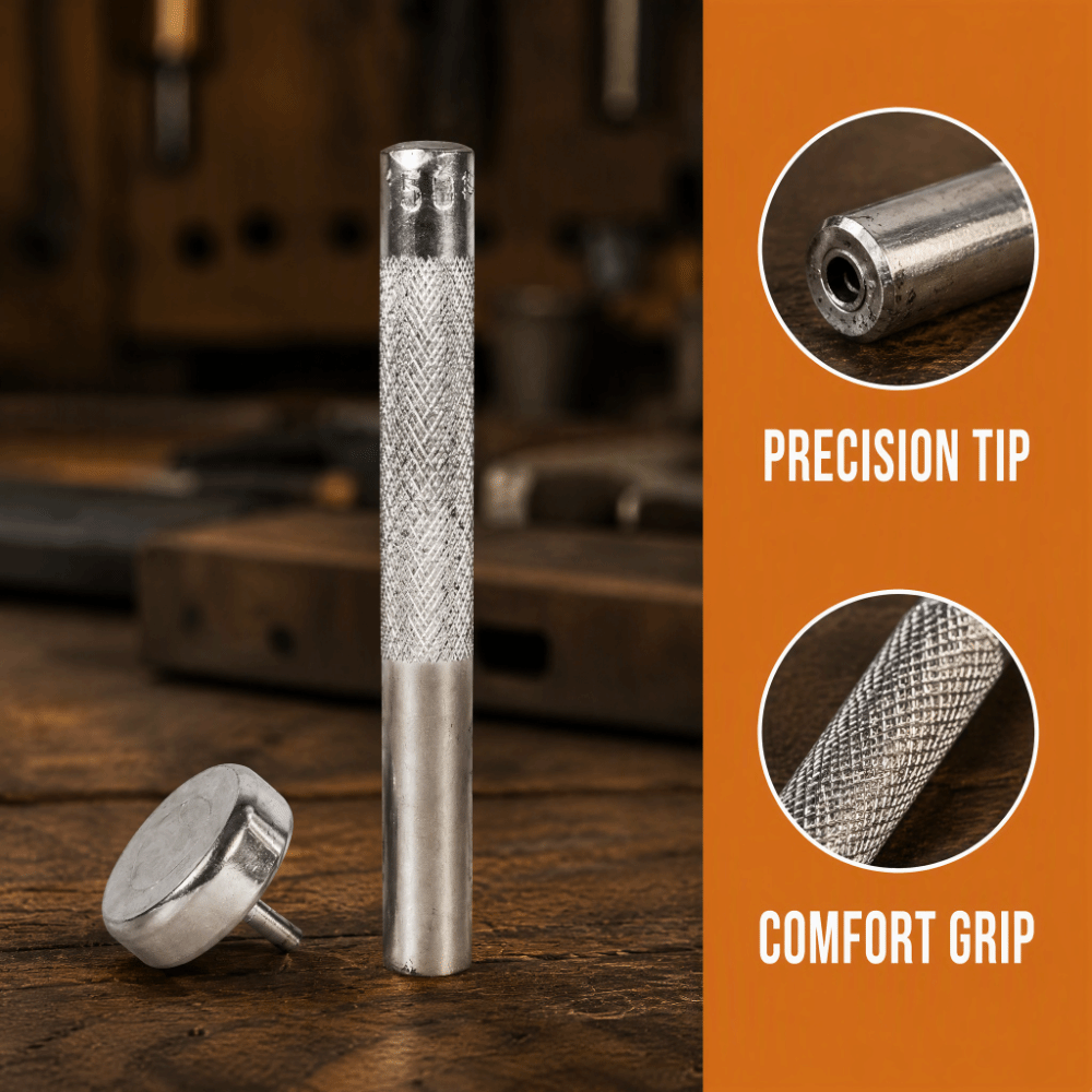 Rivet Setter Tool - Ösenstanze mit 4 mm Durchmesser, Werkzeug