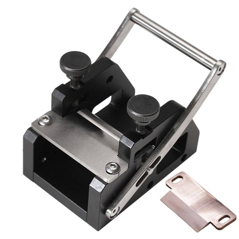 Leatherwork Machine - SYW-Handgefertigte Leder-Ausdünnmaschine, DIY-Lederschaber für Lederarbeiten, Werkzeug