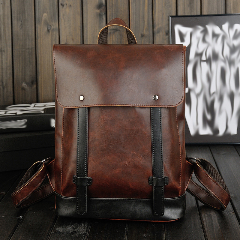 Herren Vintage-Leder-Rucksack, – Leather Work Rucksack Mens Bewertung und Preis