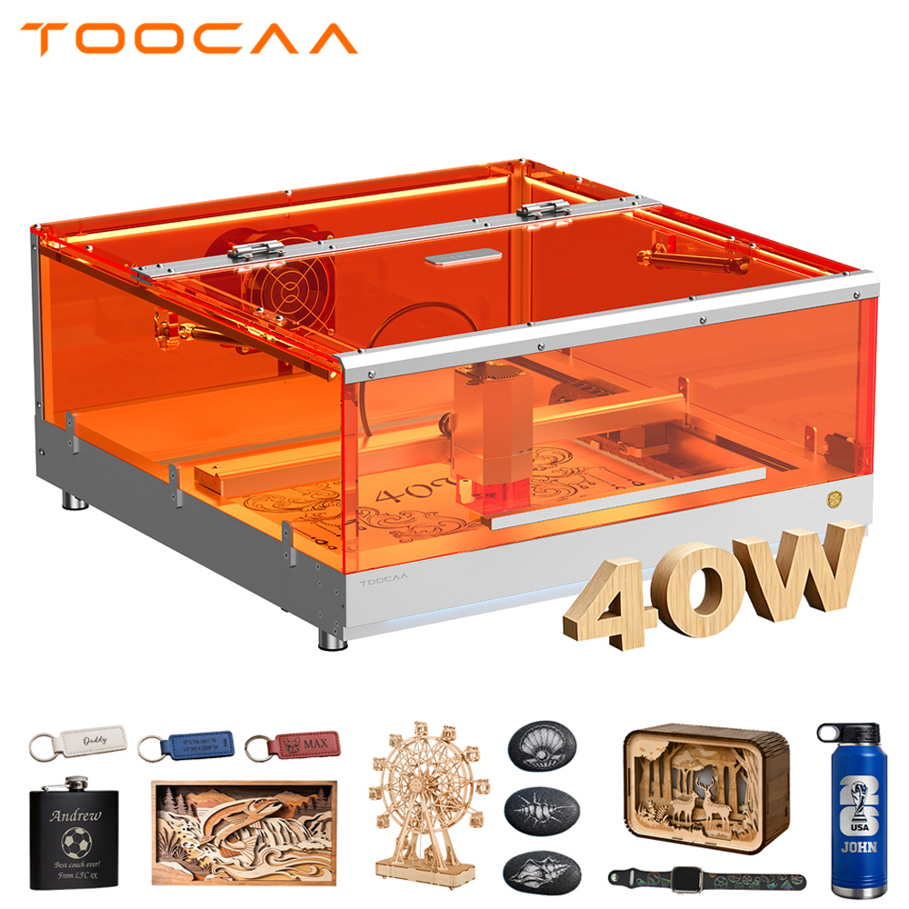 TOOCAA L2 40W AI Desktop-Laser – Leatherwork Machine Bewertung und Preis