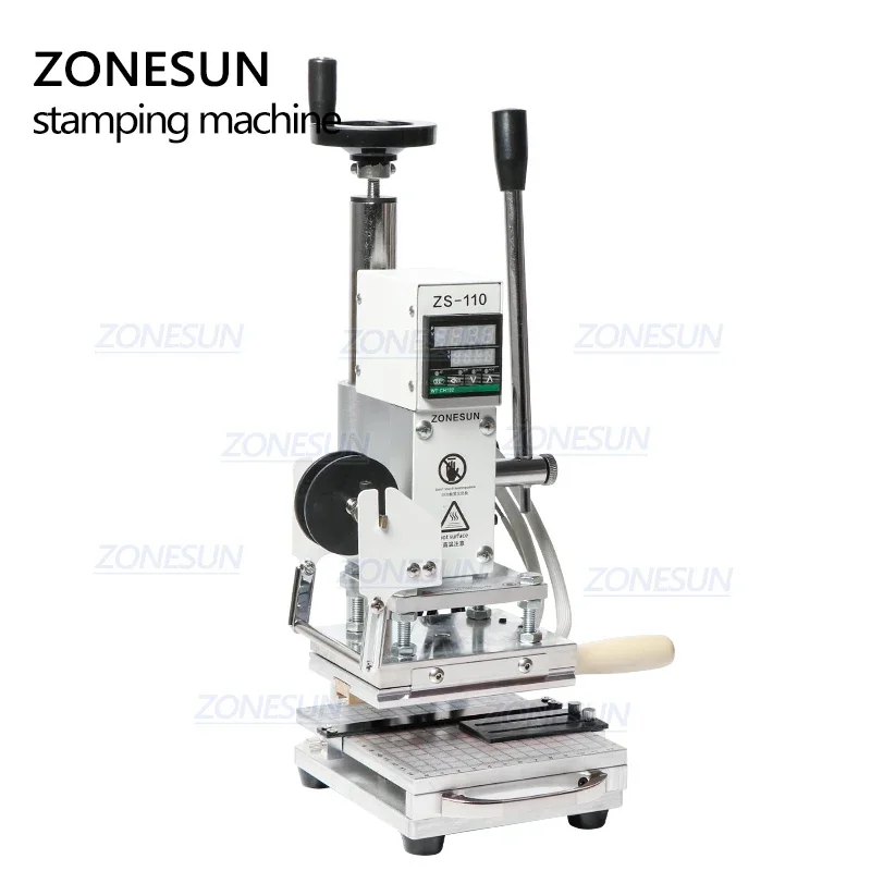 ZONESUN ZS110 Heißfolienprägun – Leatherwork Hand Press Bewertung und Preis