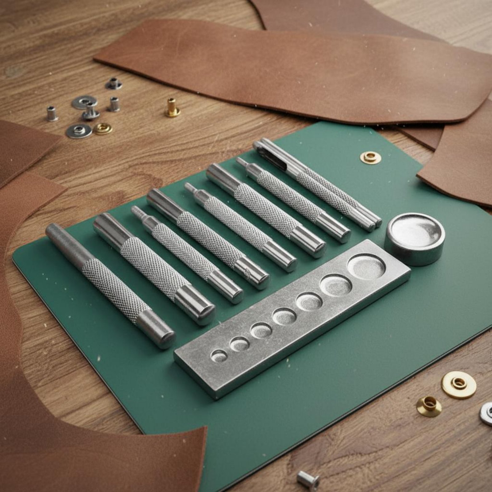 11-teiliges Druckknopf-Werkzeu – Rivet Setter Tool Bewertung und Preis